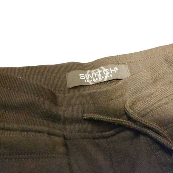 Switch Remarkable Unisex Sweatpants Black Logos Size L Drawstring Pockets - Picture 7 of 7